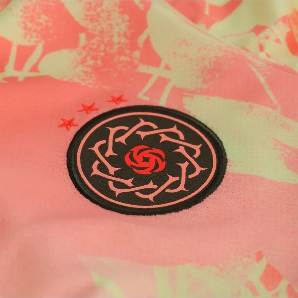Portland Thorns FC crest on Electric Bloom jersey
